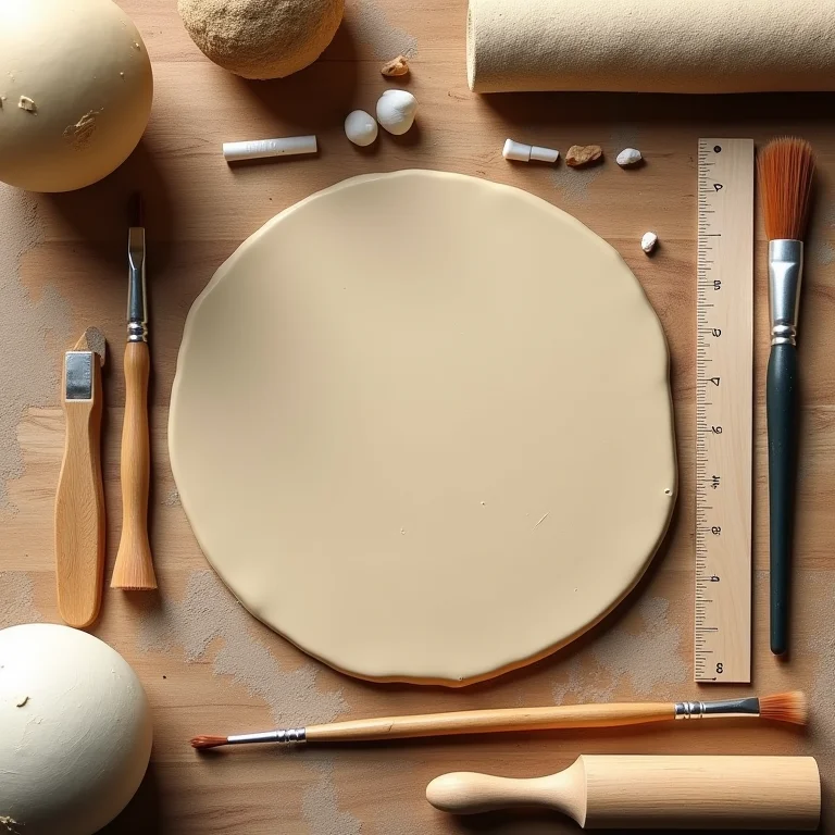 Lista completa de materiais para fazer um suporte de notebook de biscuit