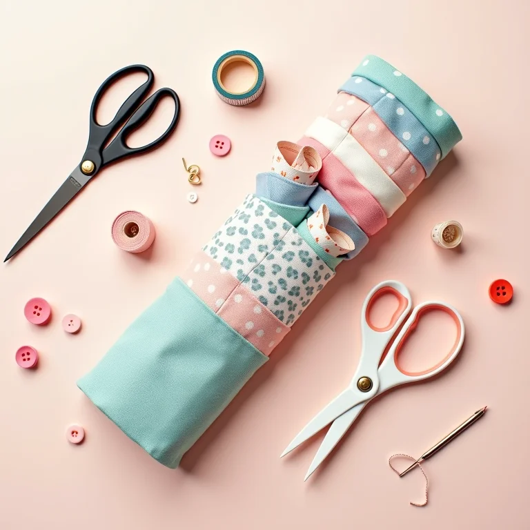 Lista de materiais para fazer um porta lápis de rolo.