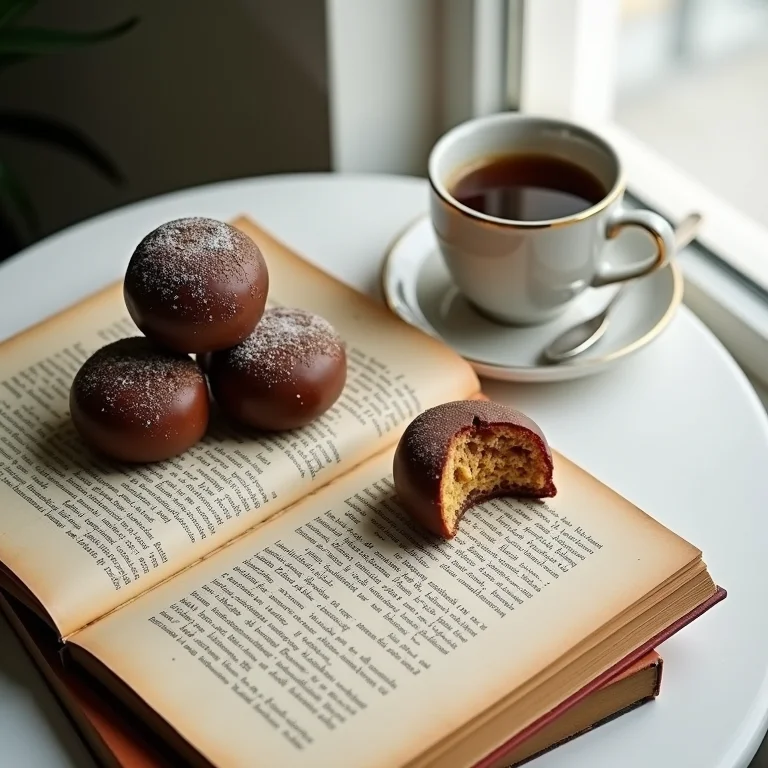 Livros antigos e um brigadeiro: a história do doce brasileiro.