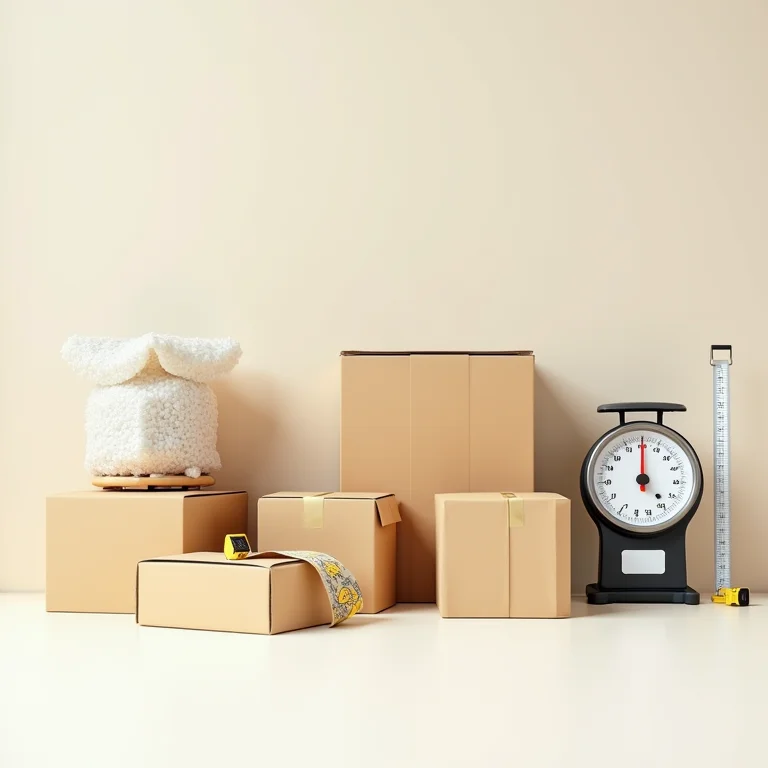 Materiais de envio para otimizar o frete