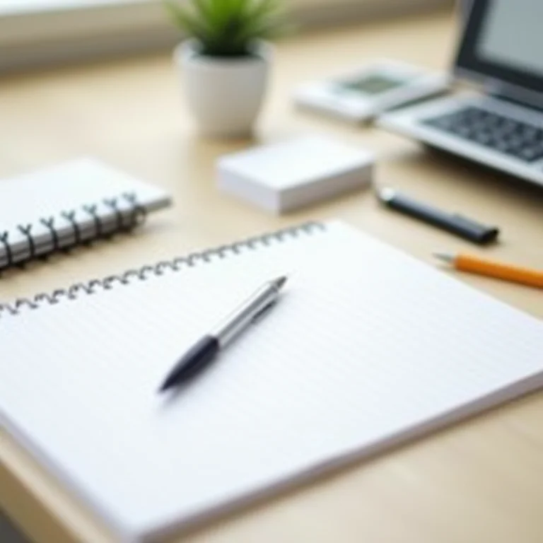 Materiais de escritório para formalizar um negócio de revenda de lingerie.