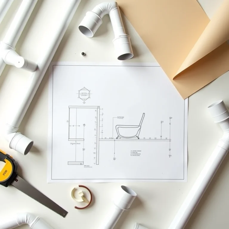 Materiais e ferramentas para construir uma sapateira de cano PVC.