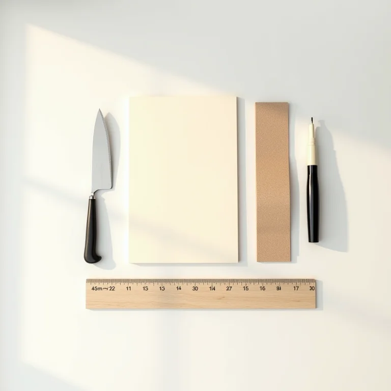 Materiais para fazer suporte de celular de isopor