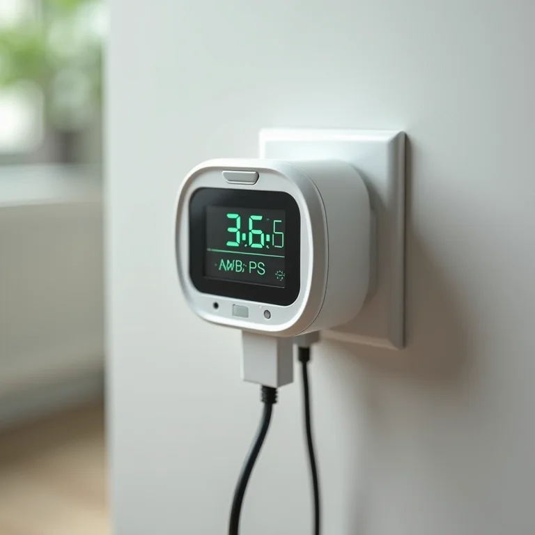 Medidor de consumo de energia do carregador de celular