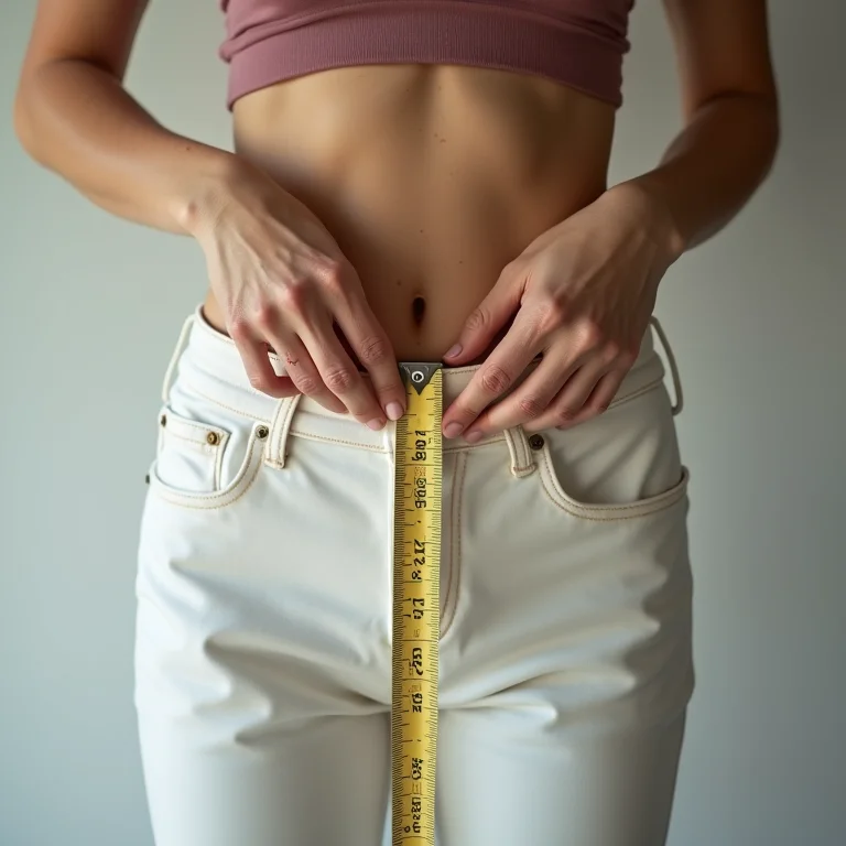 Medindo o comprimento da bainha