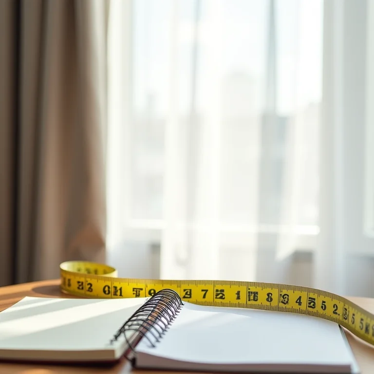 Medindo uma janela para cortina blackout