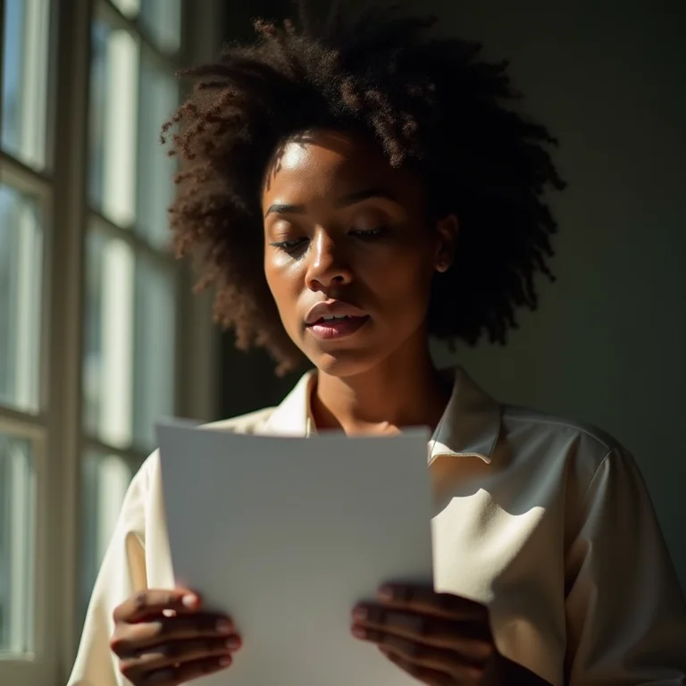 Mulher analisando desvantagens dos ETFs.