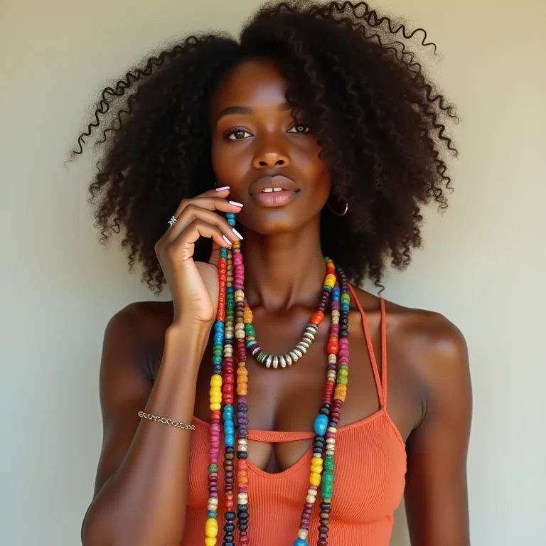 Mulher negra sorrindo, representando a importância do comprimento da senha