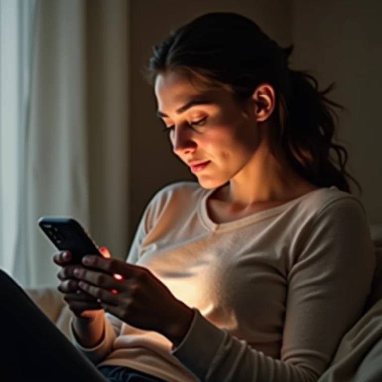 Mulher plus size criando senha forte para o Gmail