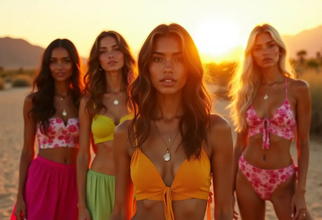 Mulheres estilosas curtindo o Coachella com looks inspiradores