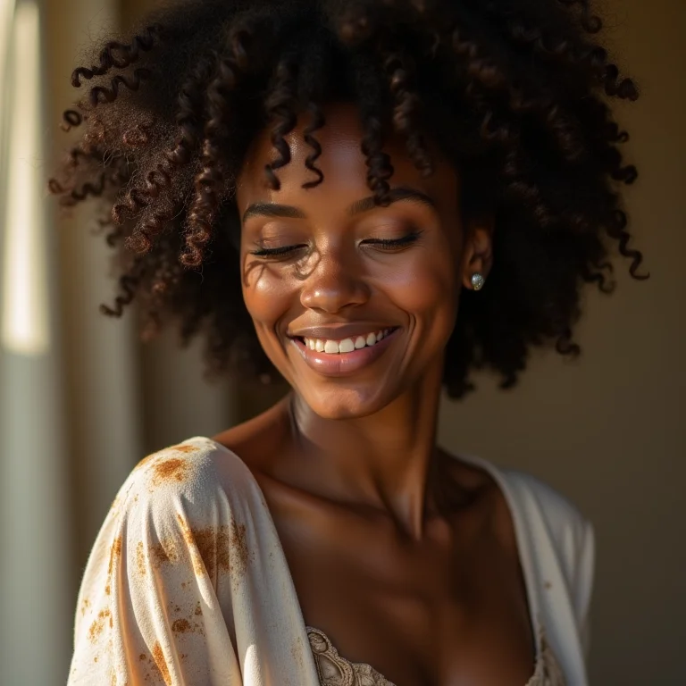 Não esfregue a mancha de barro.