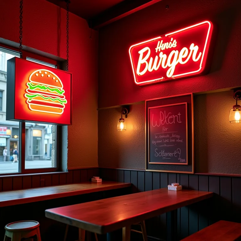 Opções criativas de nomes para hamburguerias