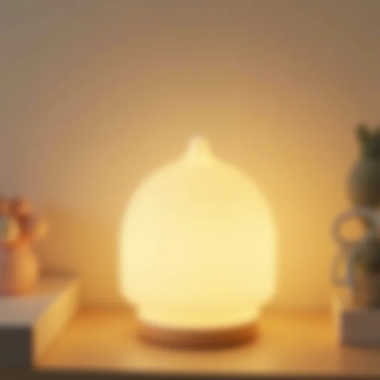 Opções de iluminação para quarto de bebê: luminárias, abajures e luzes noturnas