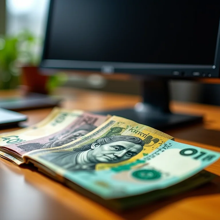 Orçamento para comprar um monitor de PC