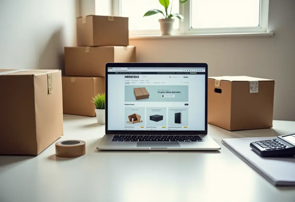 Organização de envios do Mercado Livre