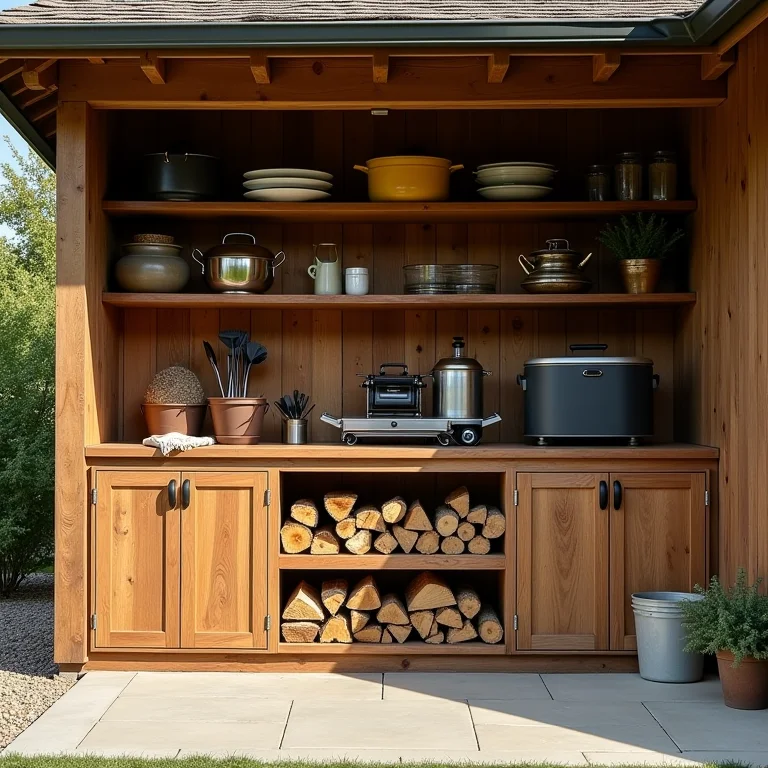 Otimização de armazenamento em área de lazer