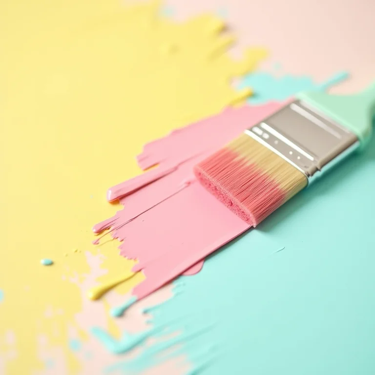 Paleta de cores vibrantes para decoração de Carnaval