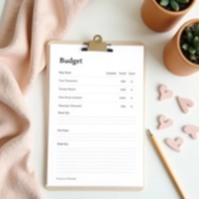 Planejamento financeiro para festa infantil