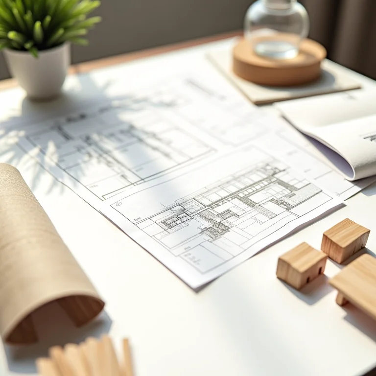 Planta de design de área de lazer desorganizada