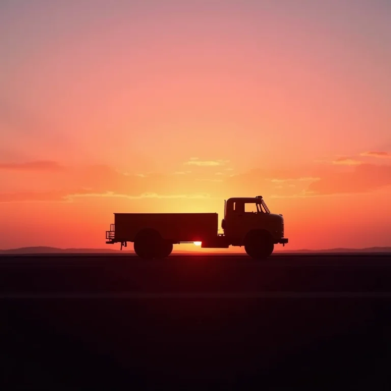 Pôr do sol no Gasômetro em Porto Alegre