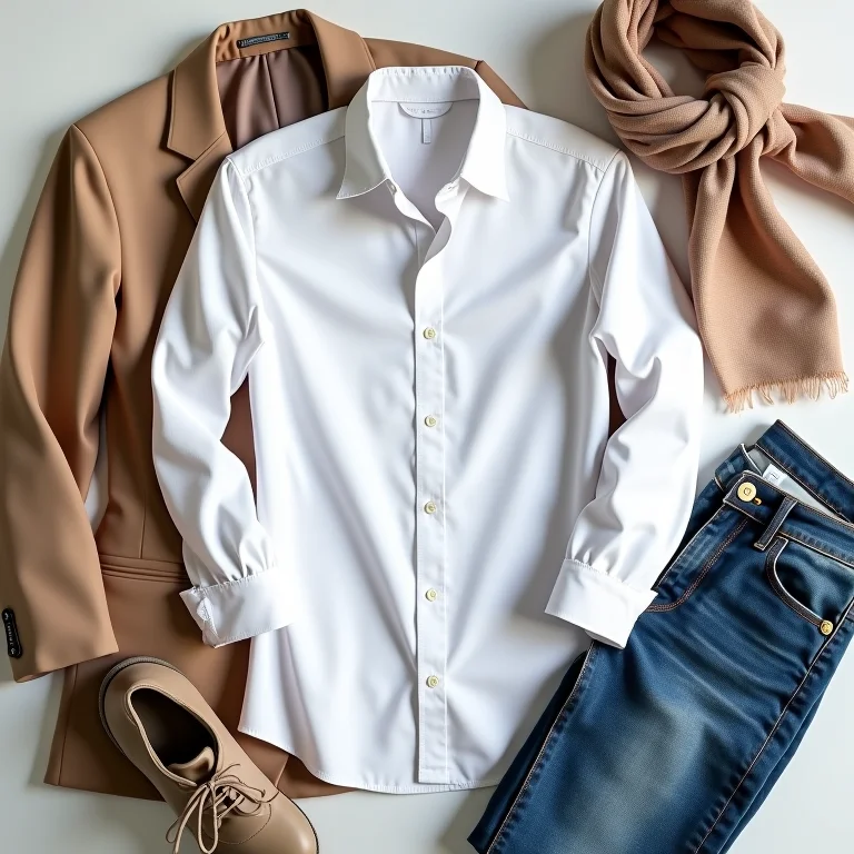 Por que a camisa branca é essencial?