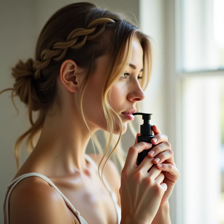 Preparação do cabelo para trança