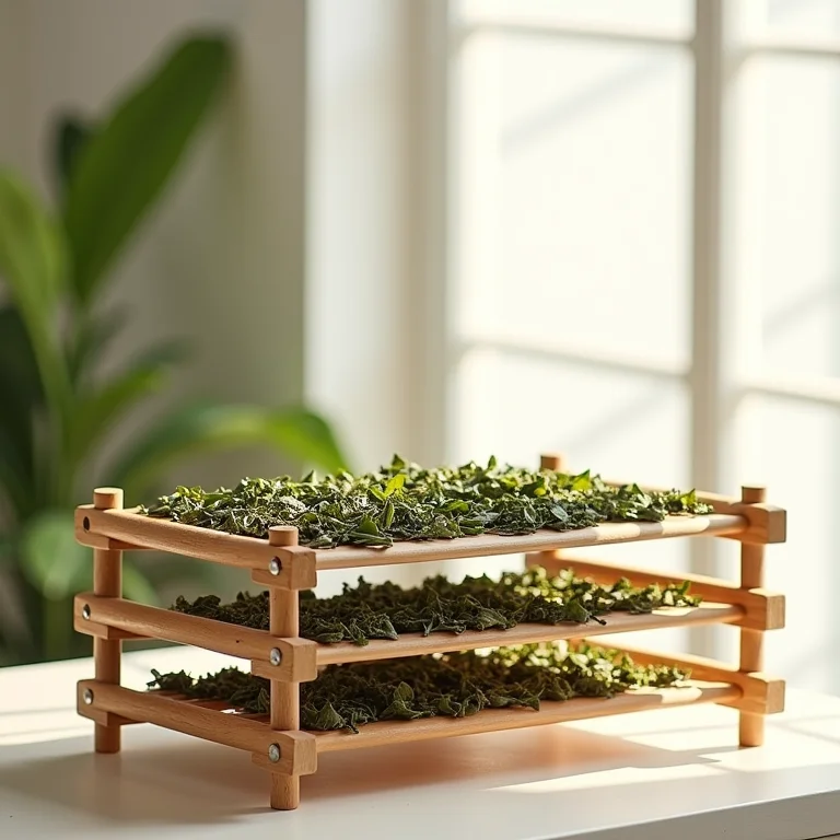 Processamento mínimo e métodos de secagem adequados para chás