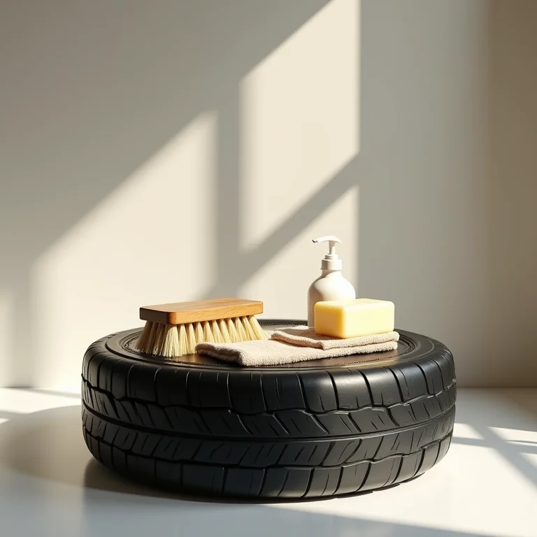 Produtos de limpeza para móveis de pneu