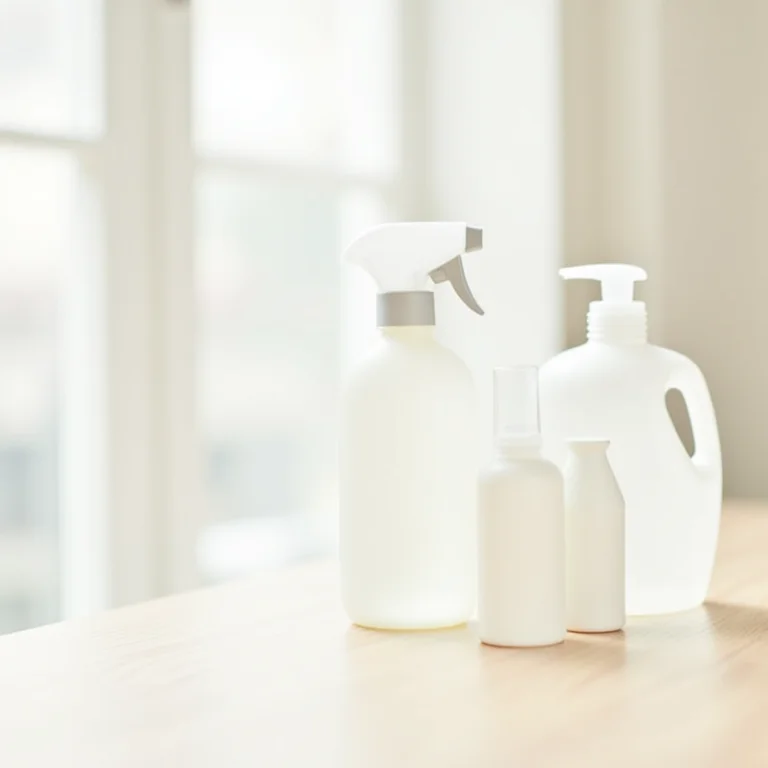 Produtos específicos para limpeza de linho.