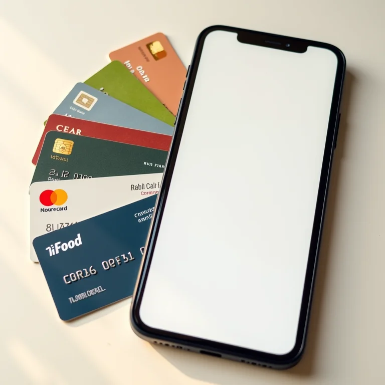 Tipos de cartões aceitos no iFood.