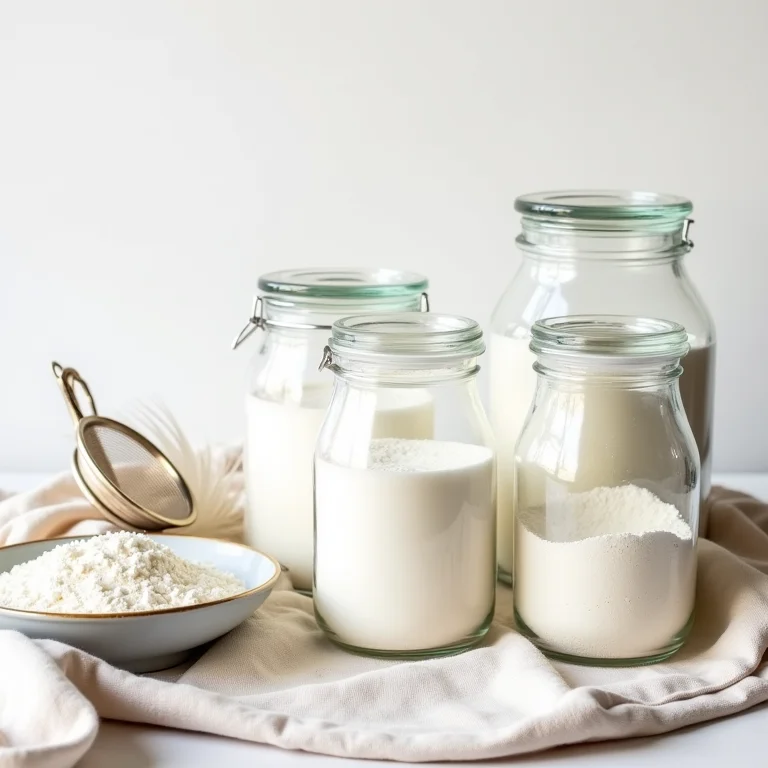 Tipos de farinha para bolo fofinho