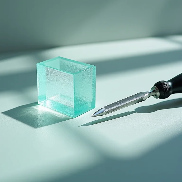 Tipos de vidro para porta-chaves