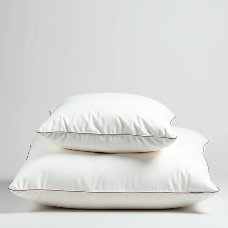 Travesseiros de espuma de memória e espuma convencional