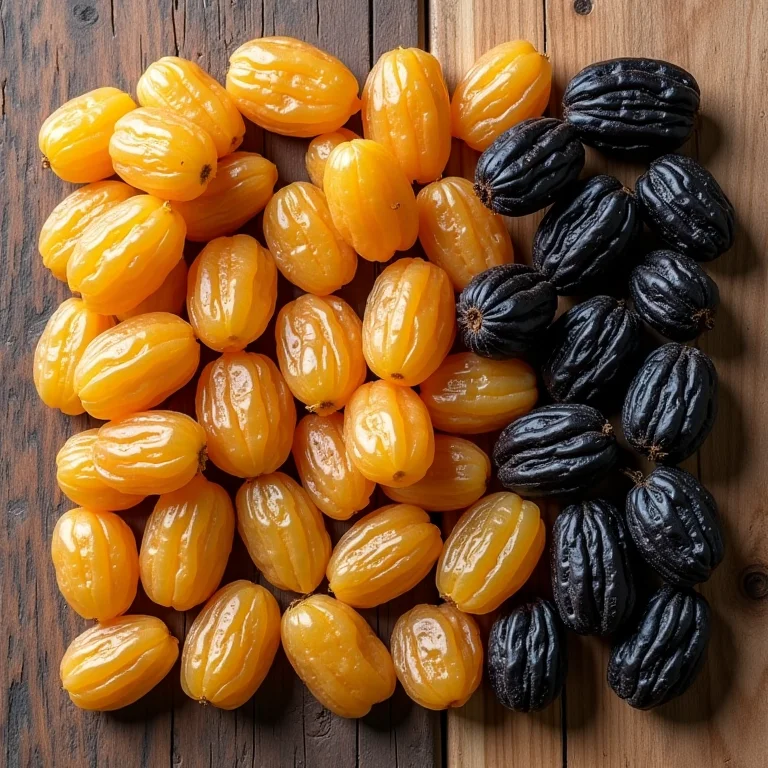 Variedade de passas para bolo