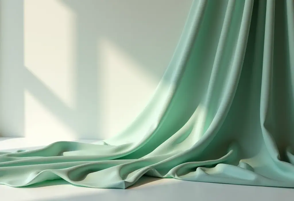 Viscose de eucalipto: tecido leve e sustentável.