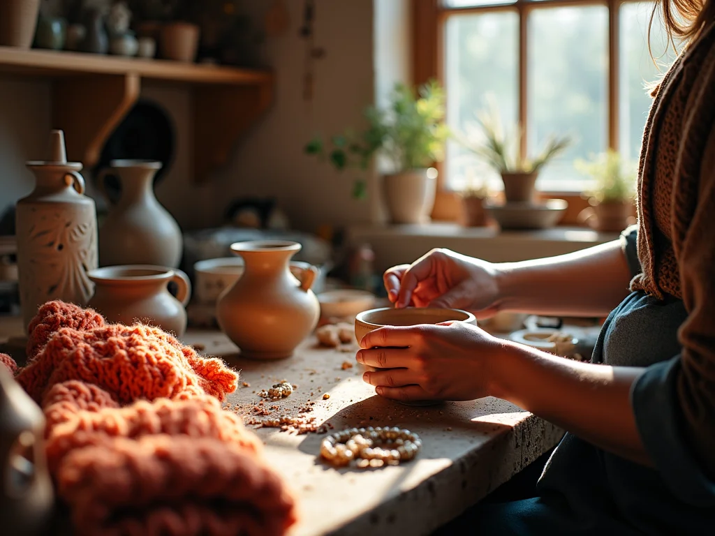 Artesanato Lucrativo: Ideias Para Faturar Alto em Casa Artesanato Lucrativo: Ideias Para Faturar Alto em Casa