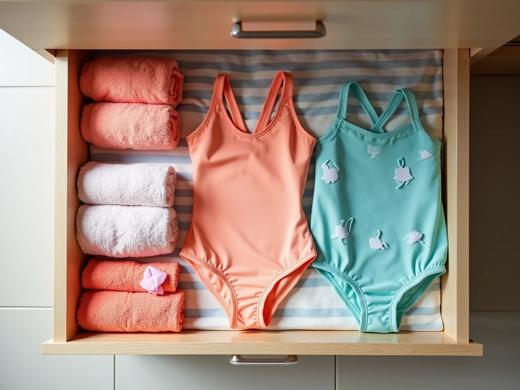 Gaveta de Roupa de Praia Infantil: Dicas de Organização para 2026 Gaveta de Roupa de Praia Infantil: Dicas de Organização para 2026