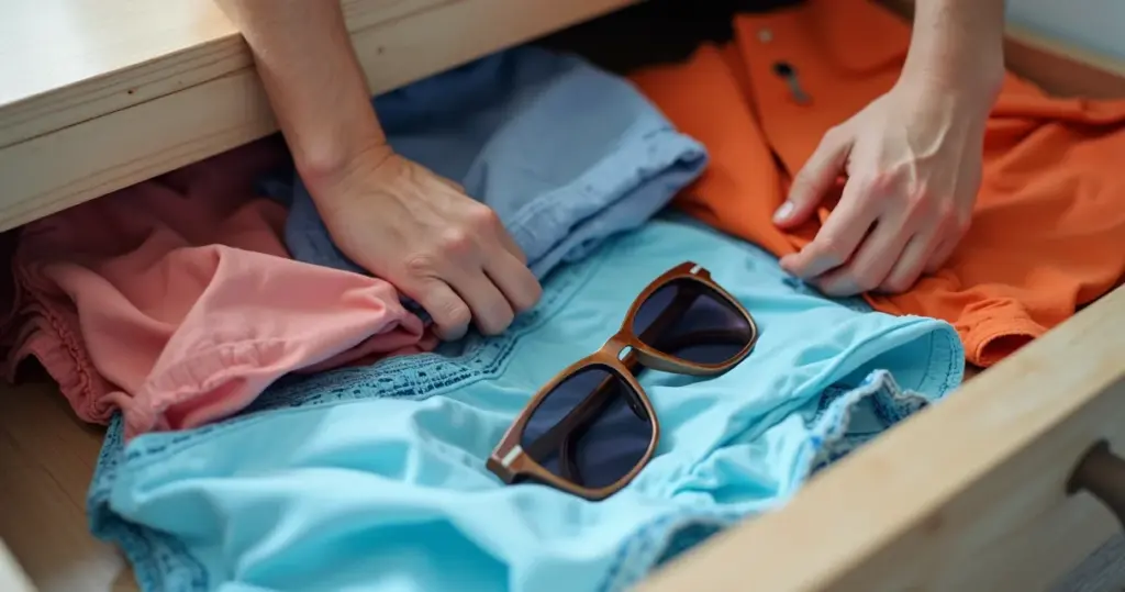 Como Organizar Gaveta de Praia Masculina: Dobre e Aja!