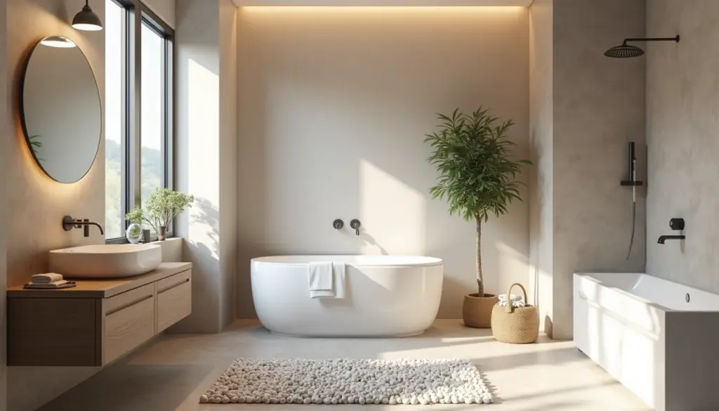 Banheiro com Seixos: 5 Ideias de Decoração Incríveis