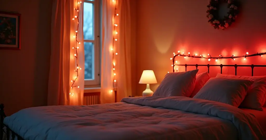 Decoração de Quarto com Luzes de Natal: Transforme seu Espaço! Decoração de Quarto com Luzes de Natal: Transforme seu Espaço!