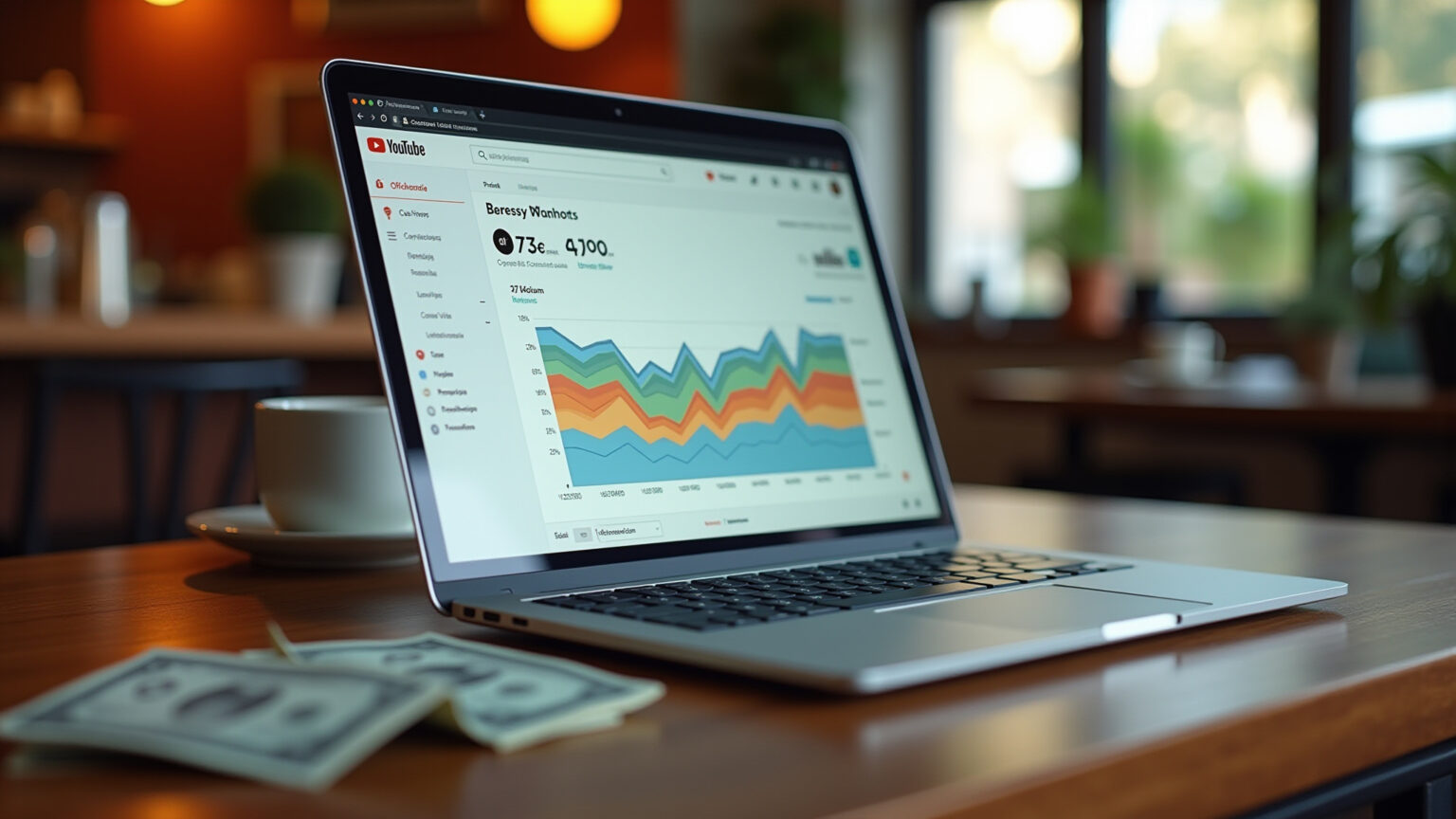 Canal Dark YouTube lucrando em dólar no Brasil.