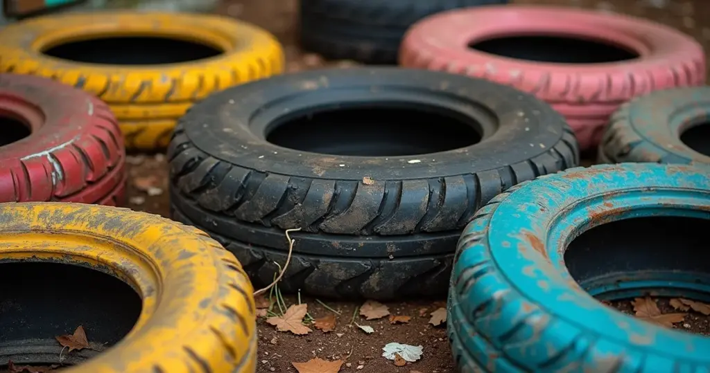 Ideias de Decoração com Pneus Velhos: De Lixo a Luxo Ideias de Decoração com Pneus Velhos: De Lixo a Luxo