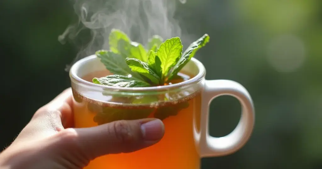 Receitas de Chá de Hortelã com Gengibre: Energia Natural!