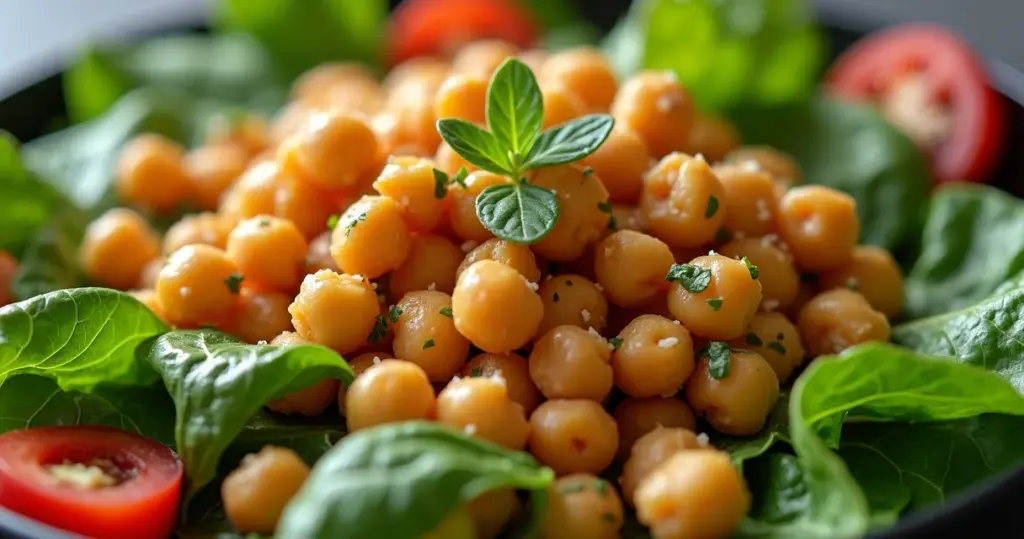 Receitas de Saladas Diferentes e Saborosas: Grão de Bico Crocante! Receitas de Saladas Diferentes e Saborosas: Grão de Bico Crocante!