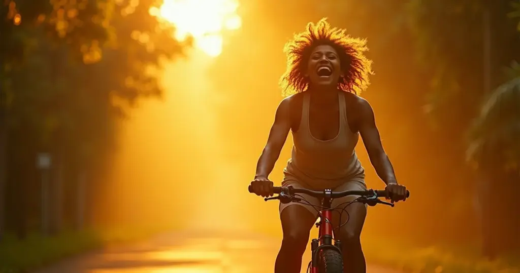 Benefícios de andar de bicicleta no parque: saúde completa