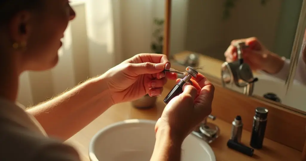 Como colar cílios postiços passo a passo: o erro de 30 segundos que estraga tudo