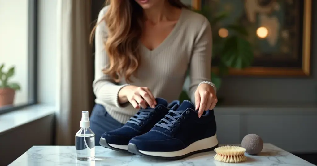 Como cuidar de sapatos de tecido de veludo sem estragar o brilho