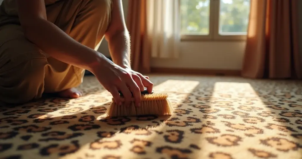 Como cuidar de tapetes de pele de leopardo sem estragar o brilho