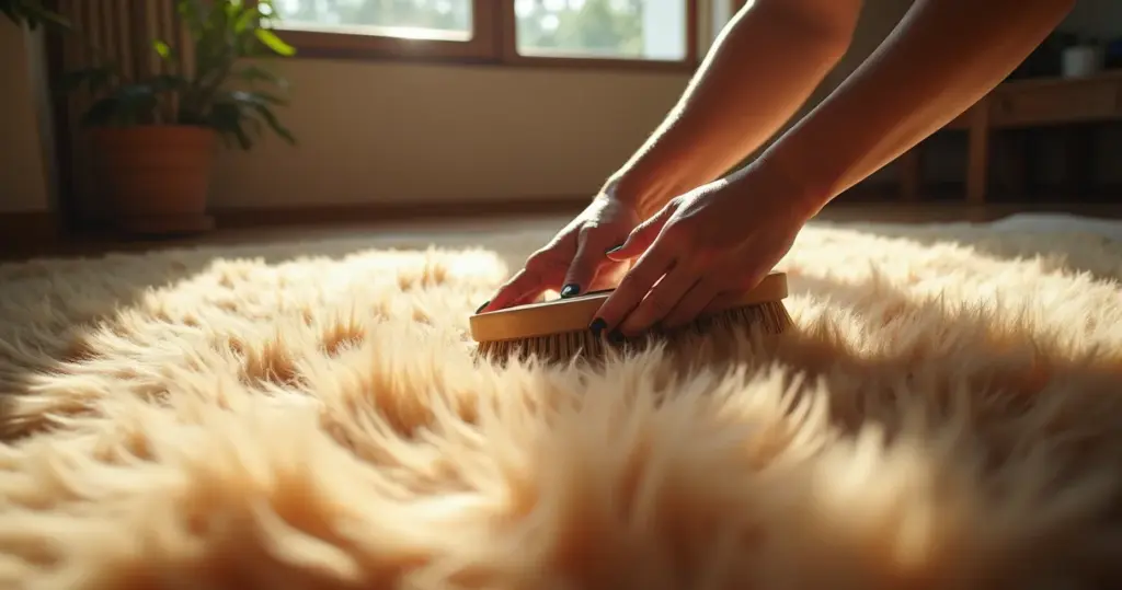 Como cuidar de tapetes de pele de zibelina sem estragar o luxo