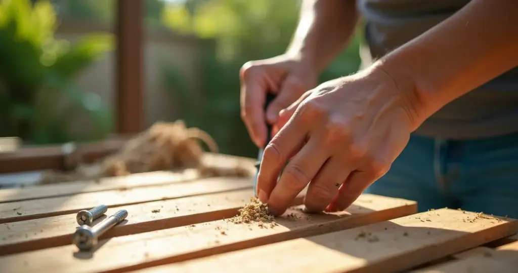 Como fazer banco de madeira para jardim que não racha nem enferruja Como fazer banco de madeira para jardim que não racha nem enferruja